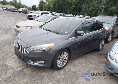 2015 Ford Focus Titanium from USA, damaged, VIN 1FADP3N21FL322359